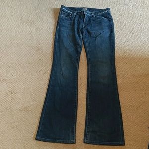 Gold Sign "Passion" Style Denim Jeans